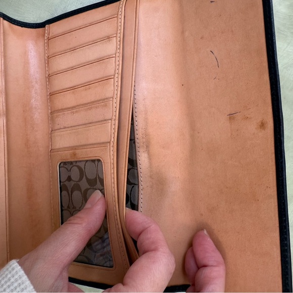 Coach Black Leather wallet - Picture 4 of 11